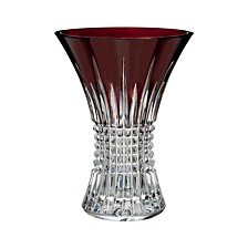Lismore Diamond Red 8" Vase  