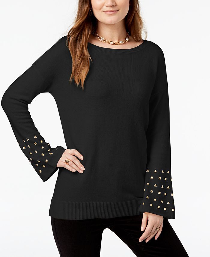 Michael kors studded sweater sale