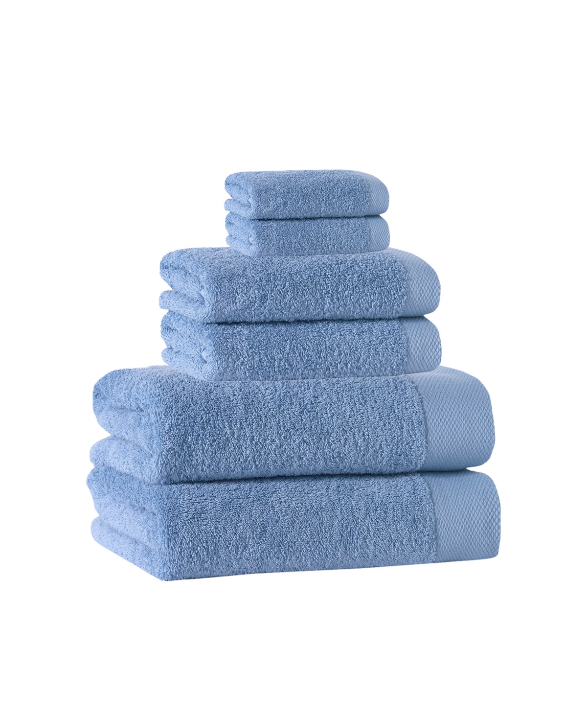 Enchante Home Signature 6-pc. Turkish Cotton Towel Set In Turquoise