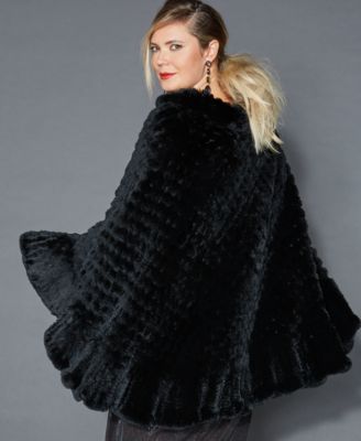 plus size poncho coat