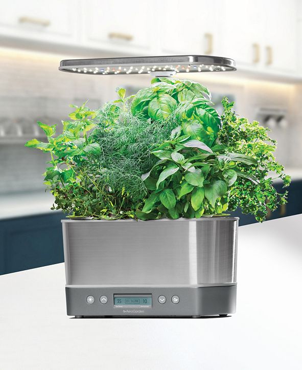 AeroGarden Harvest Elite 6-Pod Countertop Garden & Reviews - Small Appliances - Kitchen - Macy's