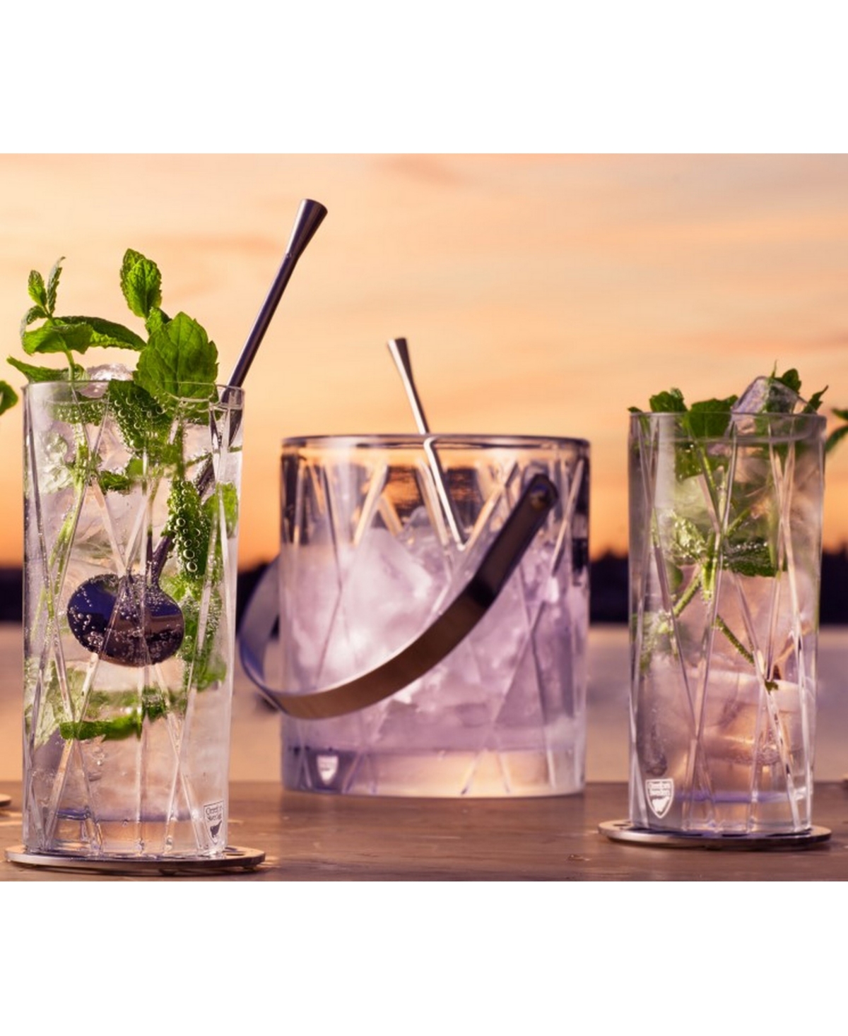 Orrefors City Ice Bucket