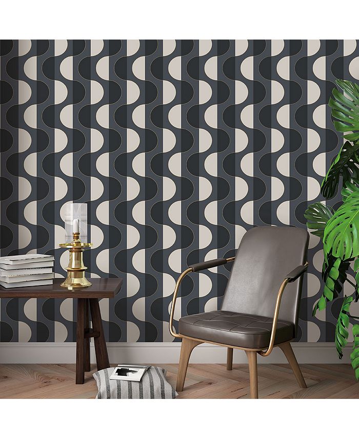 Tempaper Luna Midnight SelfAdhesive Wallpaper &amp; Reviews