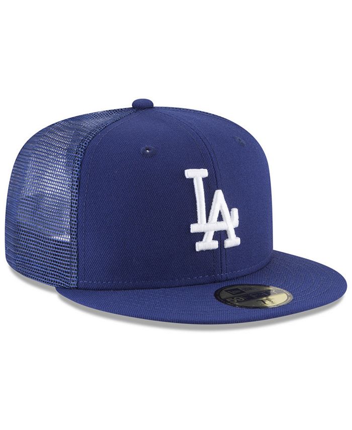 New Era Los Angeles Dodgers On-Field Mesh Back 59FIFTY Fitted Cap - Macy's