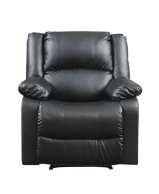 Lifestyle Solutions - Preston Leather Recliner, Quick Ship