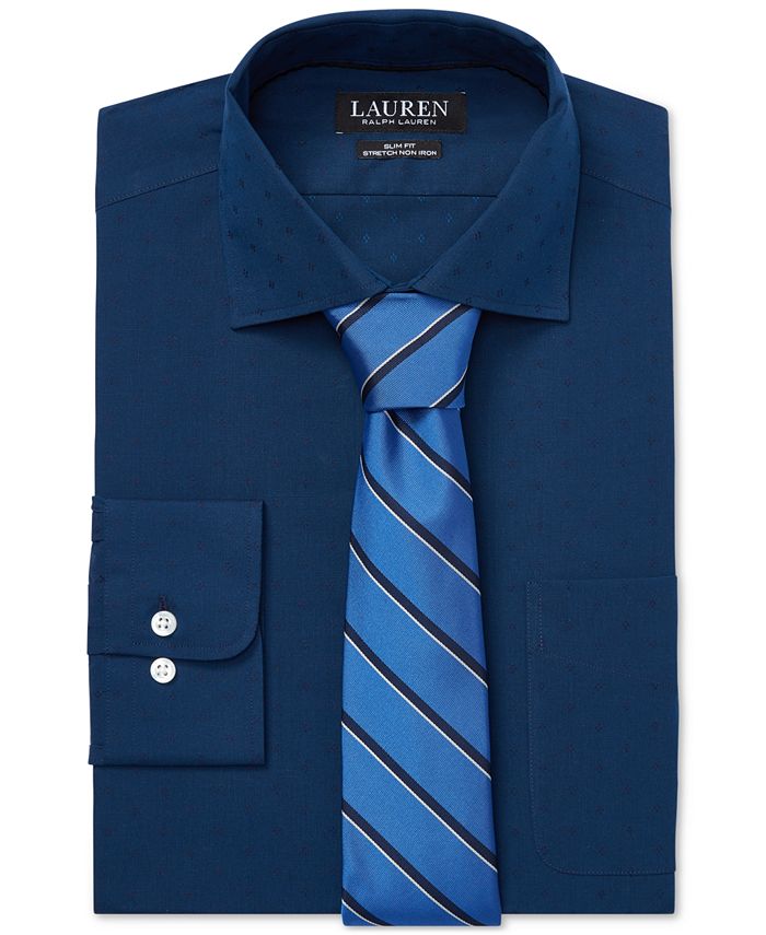 Mens slim fit no iron dress shirts deals