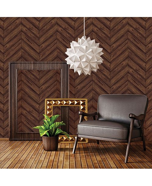 Tempaper Textured Herringbone SelfAdhesive Wallpaper