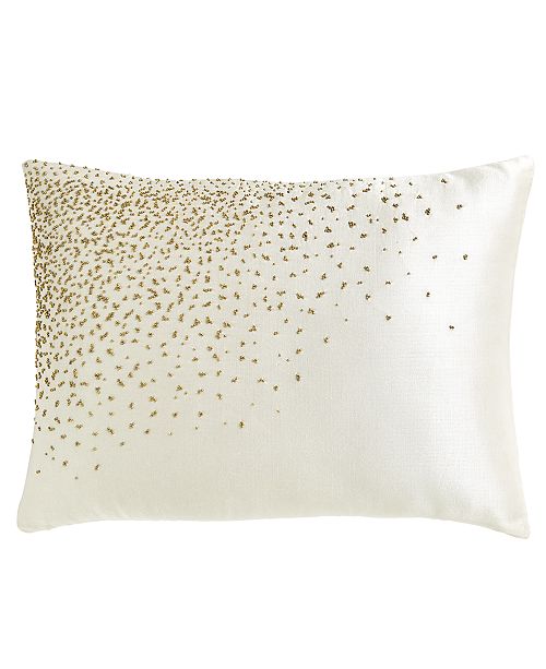 Donna Karan Collection Aura 16x20 Beaded Decorative Pillow