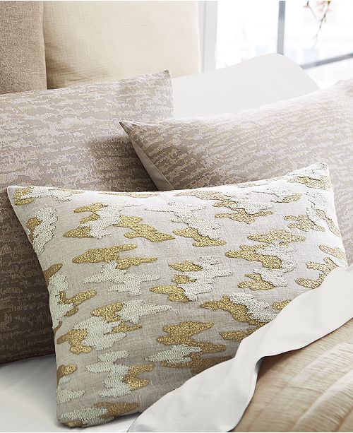 Donna Karan Collection Mesa 16x20 Decorative Pillow & Reviews - Decorative & Throw Pillows - Bed ...
