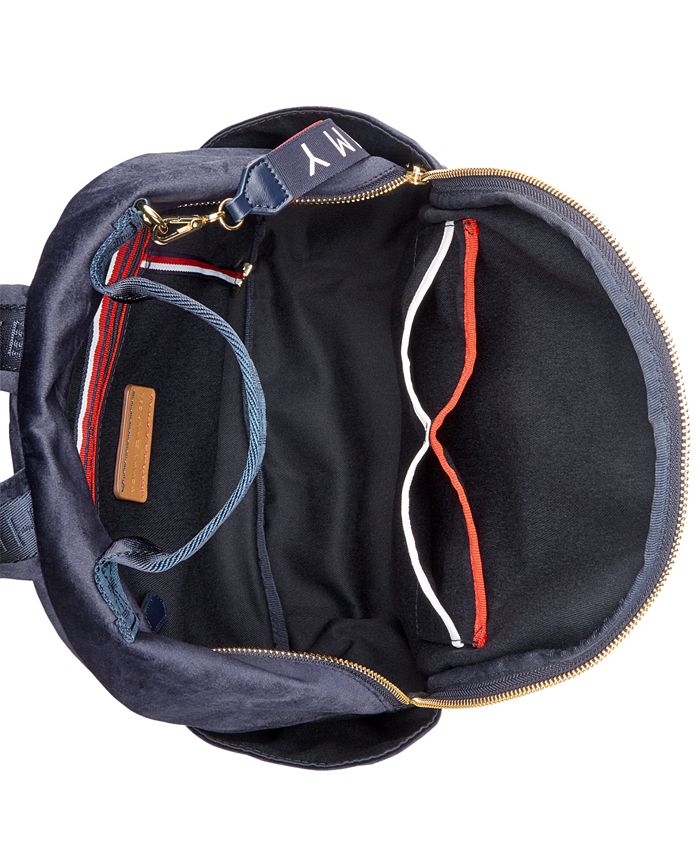 Tommy Hilfiger Isa Velvet Backpack Macy's