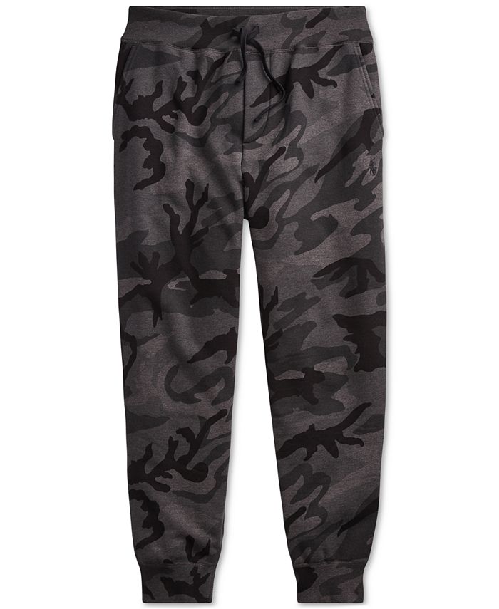 Polo Ralph Lauren Men's Big & Tall Camouflage Fleece Jogger Pants - Macy's