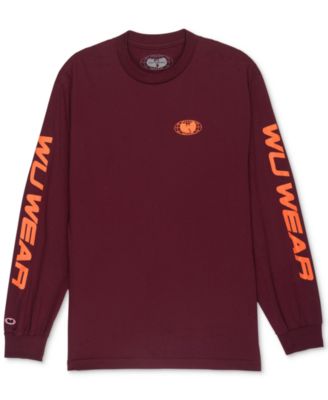 Wu Wear - Men's Long-Sleeve Logo Print T-Shirt
