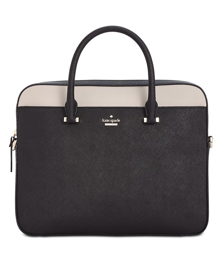 kate spade new york 13-Inch Saffiano Leather Laptop Bag & Reviews -  Handbags & Accessories - Macy's