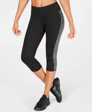 image of Ideology Colorblocked Cropped Leggings, Created for Macy-s