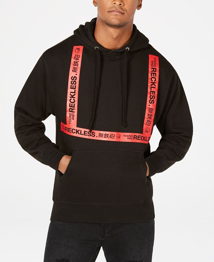 Young and reckless white hoodie clearance