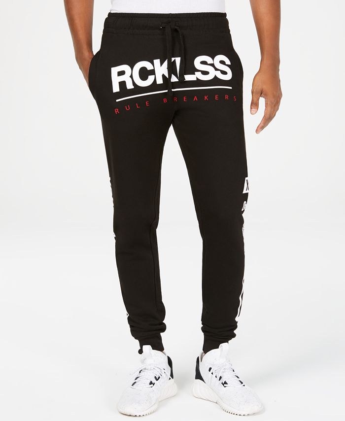 Young & Reckless Men's Fast Track Logo Jogger Pants & Reviews - Pants ...