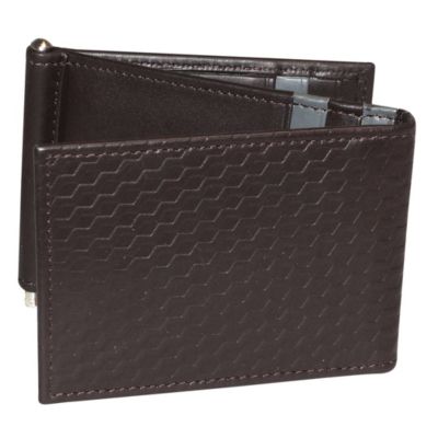 Buxton Men's Bellamy RFID Z-Fold Wallet with Money Clip