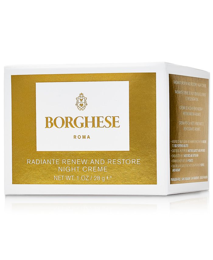 Borghese - Radiante Renew & Restore Night Creme, 1 oz.