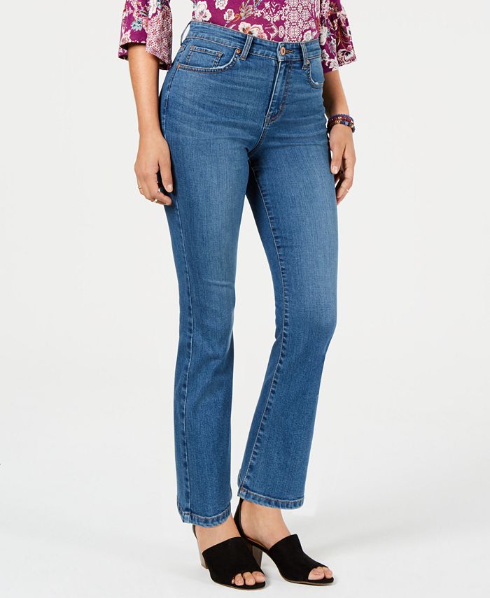 Style & Co Cropped Bootcut Jeans, Created for Macy's & Reviews - Jeans ...