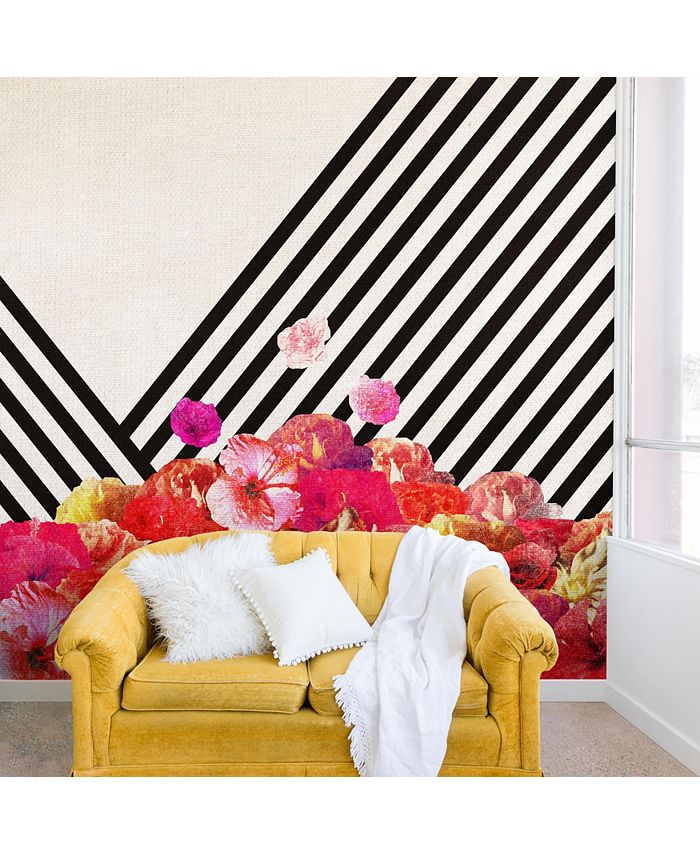 Deny Designs - Bianca Green Floraline II Wall Mural