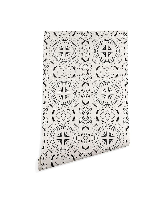 Deny Designs - Holli Zollinger MANDALA TILE LIGHT wallpaper