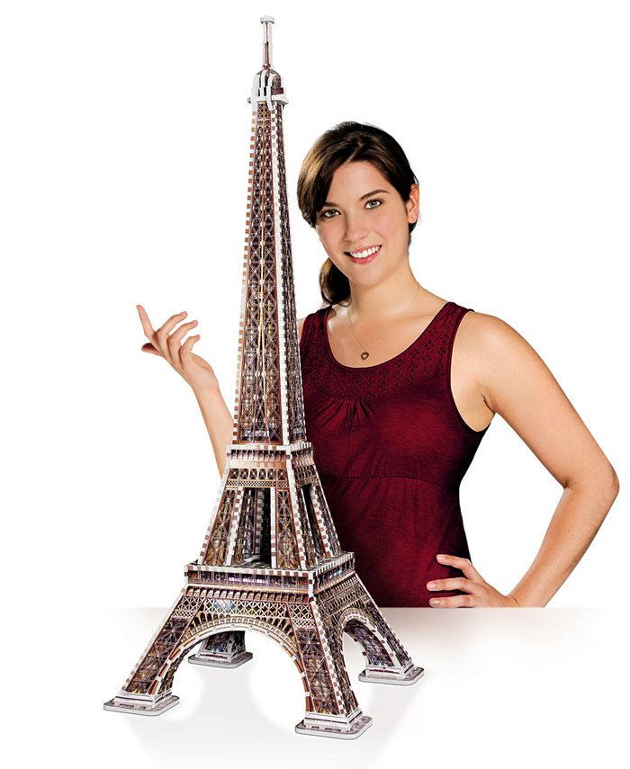 MasterPieces Puzzles Wrebbit Eiffel Tower 3D Puzzle 816 Pieces Macy's