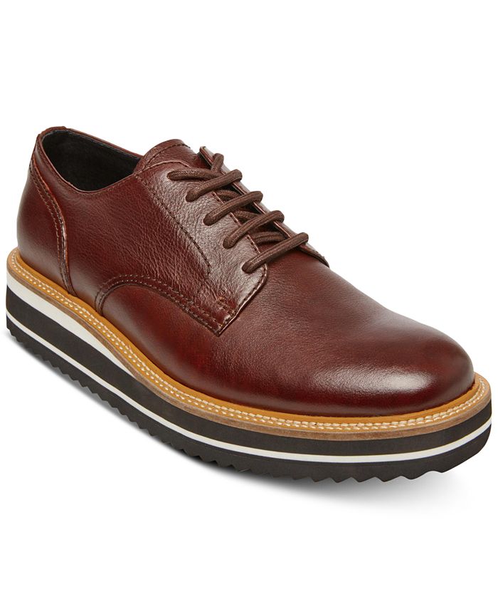 Steve Madden Self Made by Men's Sufraget Leather Platform Oxfords Macy's