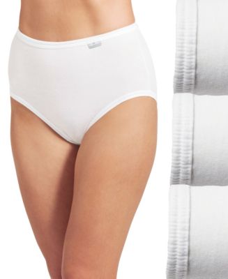 Jockey Elance Brief 3 Pack Underwear 1484 1486 Extended Sizes Macy s