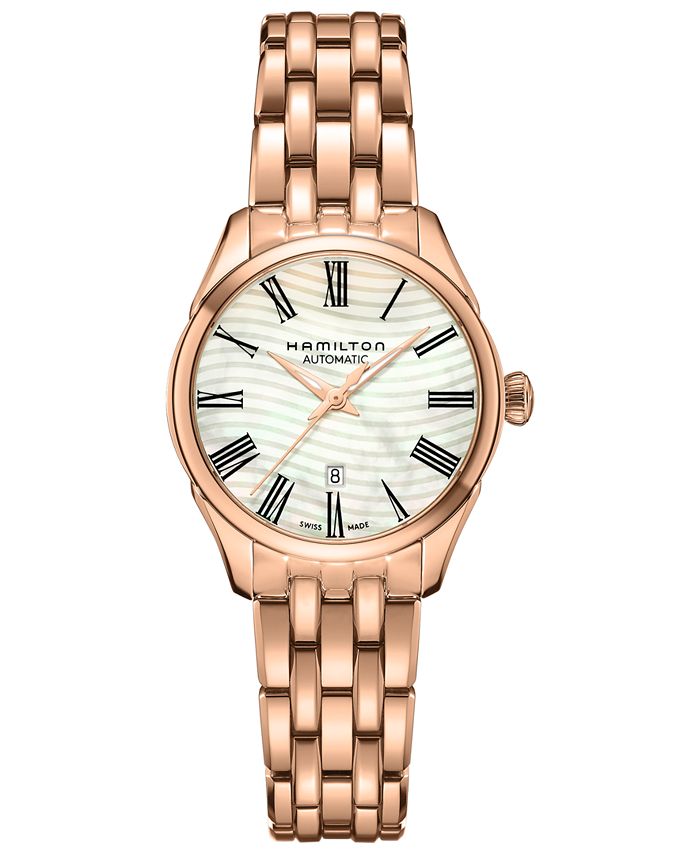 Hamilton rose gold sales