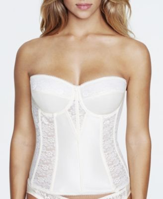 Emerson Women's Lace Strapless Bra - White - Size 14C