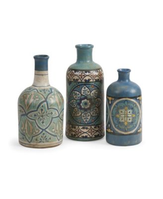 IMAX - Kabir Hand-painted Bottles