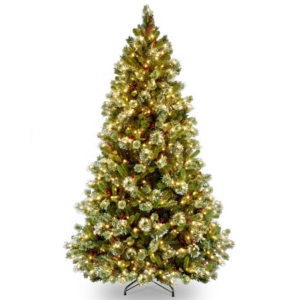National Tree Wintry Pine With 650 Clear Lights