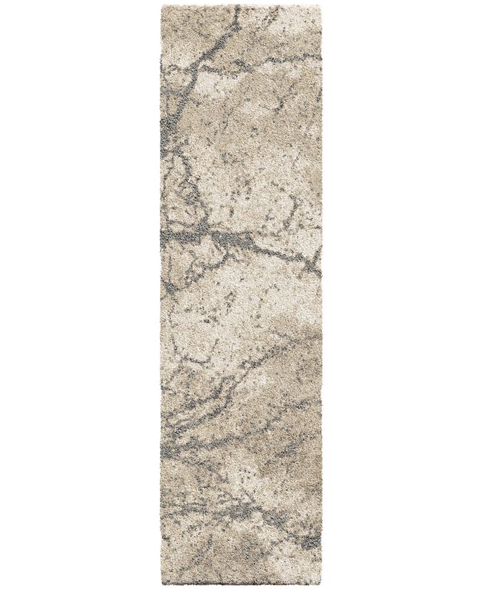 Palmetto Living Carolina Wild Marquina Natural 2'3" x 8' Runner Area Rug Macy's