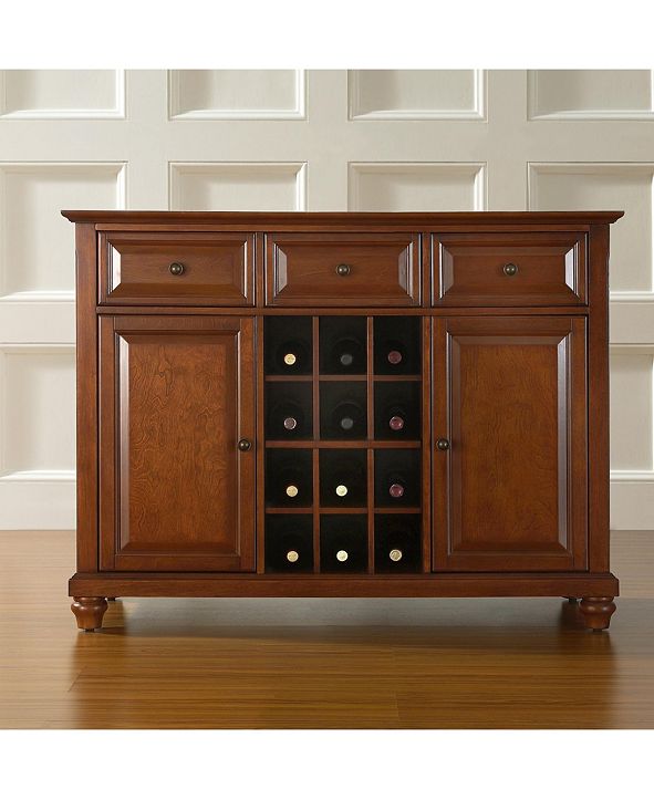 Crosley Cambridge Buffet Server Sideboard With Wine Storage & Reviews Furniture Macy's