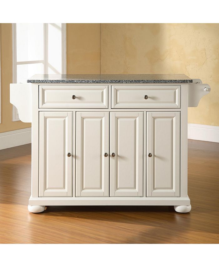 Crosley Alexandria Solid Granite Top Kitchen Island Macy's