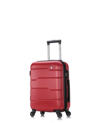 DUKAP Rodez Lightweight Hardside Carry On Spinner Suitcase - Black