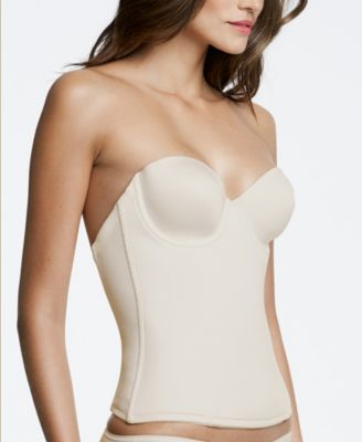 Paige Seamless Padded Strapless Longline Bra 8500