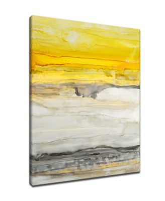 'Latest Sunset I' Abstract Canvas Wall Art, 40x30"