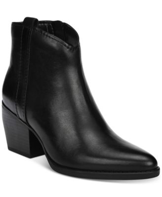 best women's leather booties