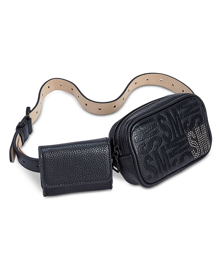 Steve Madden Logo Double Pouch Fanny Pack Macy s