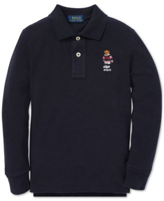 long sleeve polo bear