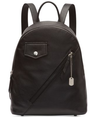 macys leather backpack