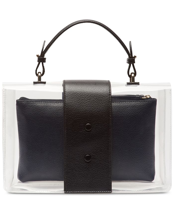 DKNY Elissa Flap Clear Shoulder Bag, Created for Macy's Macy's