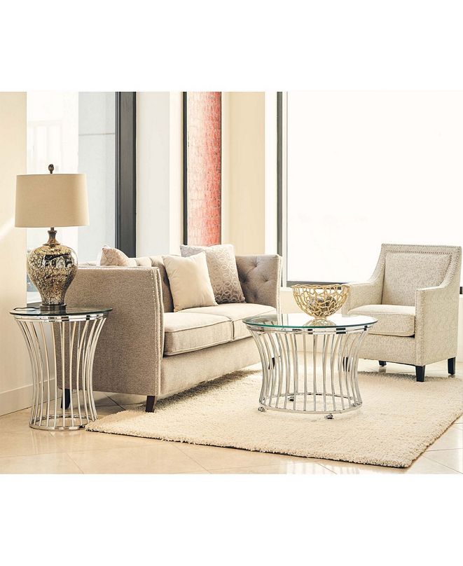 Picket House Furnishings Astoria 2 Piece Occasional Table Set & Reviews - Furniture - Macy&#39;s