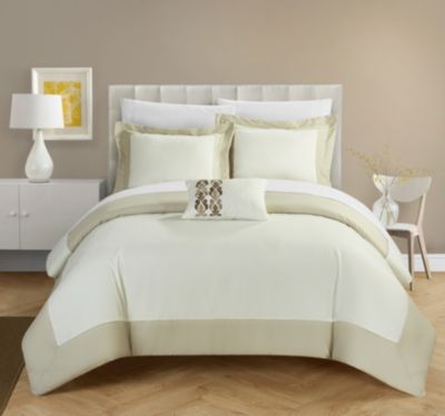 Chic Home - Wynn 8-Pc. Queen Bed In a Bag Duvet Set