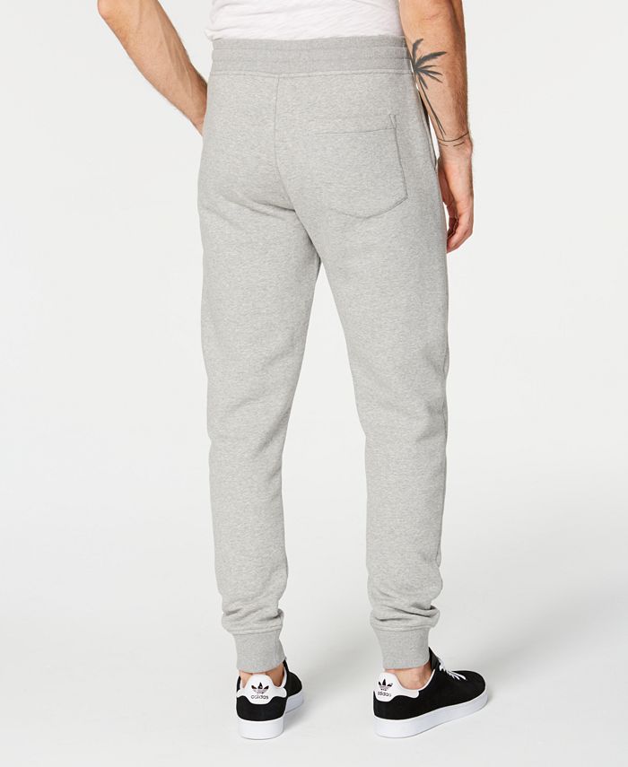 Calvin Klein Jeans Men's Reflective Logo Fleece Jogger Pants - Macy's