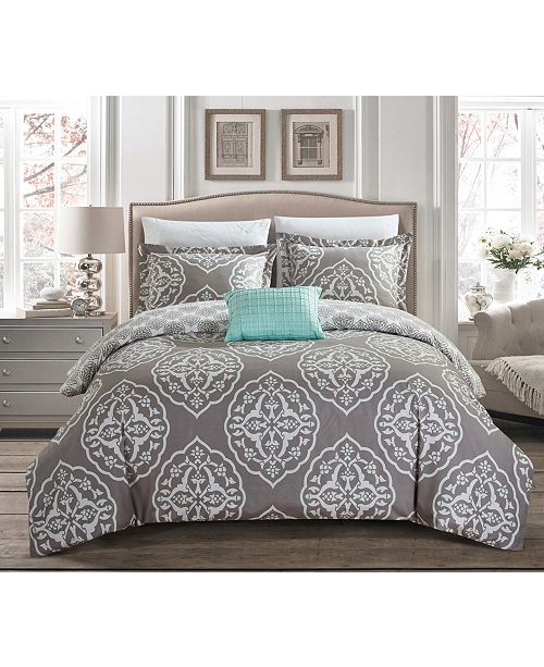 Chic Home Murano 4Pc. Duvet Cover Sets & Reviews Duvet Covers Bed