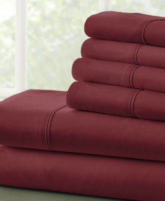 ienjoy Home Solids in Style 4-Pc. Sheet Set, Twin