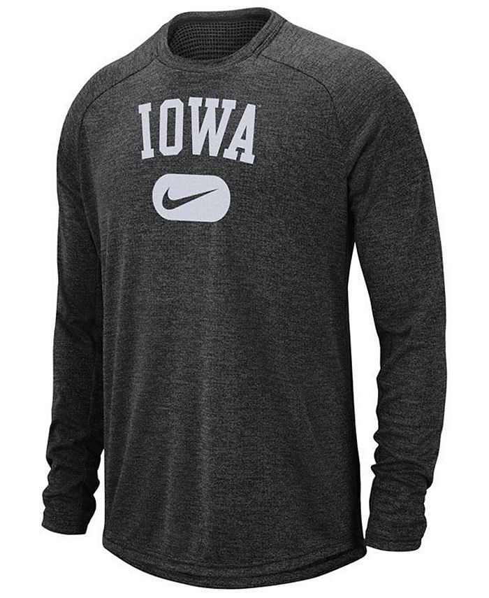Nike Men's Iowa Hawkeyes Stadium Long Sleeve T-Shirt - Macy's