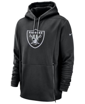 Nike Men's Oakland Raiders Sideline Player Therma Hoodie - Macy's